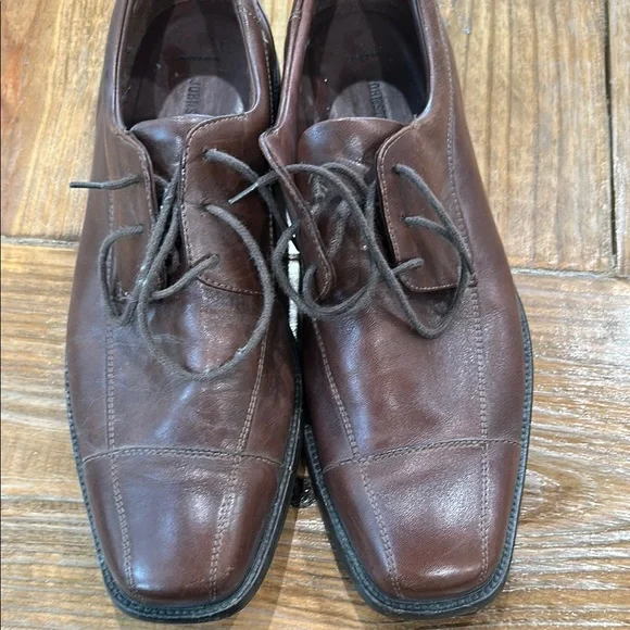 Johnston & Murphy Brown Leather Oxfords Classic Design Men main image 4